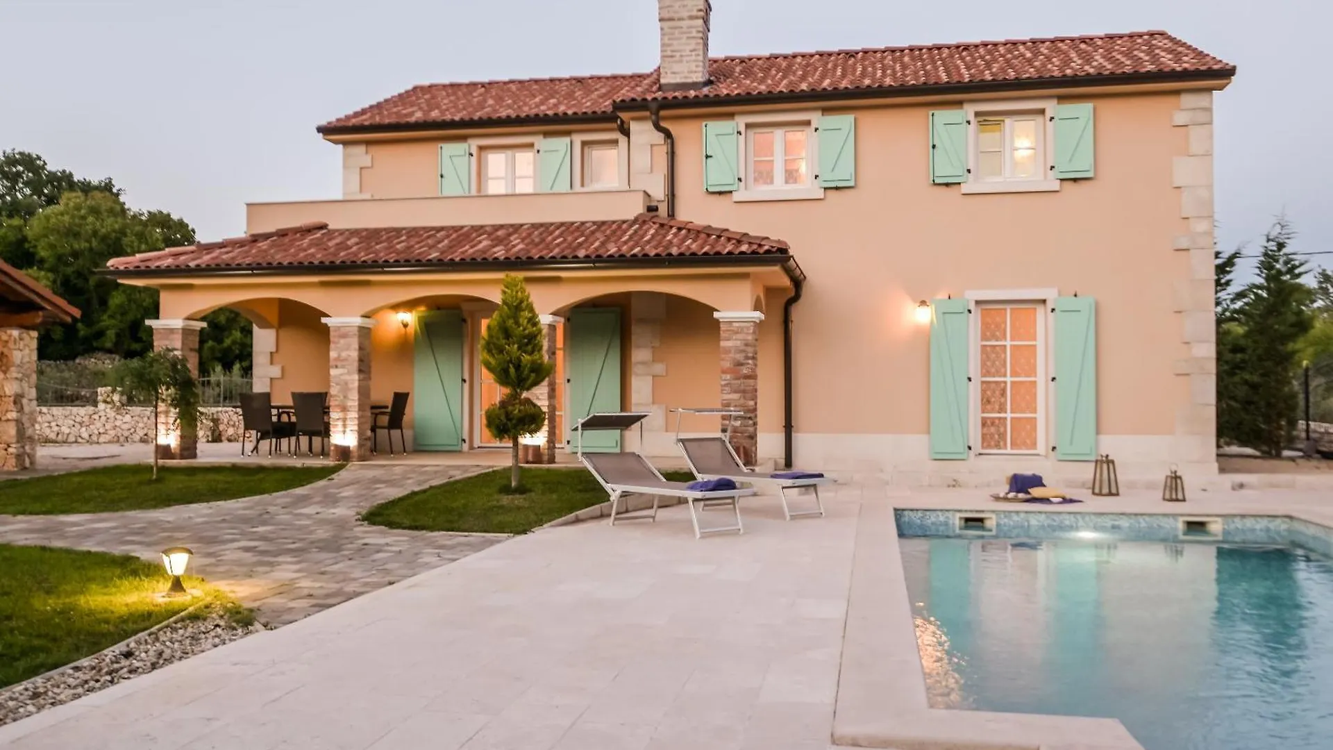 Casa Blu With Pool Villa Kras